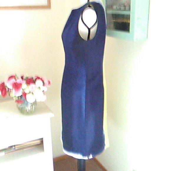 Tahari Saturated Color Pencil Sheath Dress - Picture 6 of 11